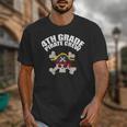4th Grade Pirate Crew Halloween Costume Cool Teacher Student Unisex T-Shirt, 4th Grade Teacher Gifts, funny design