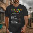 5th Grade Teacher Report Card Appreciation Men Women Unisex T-Shirt, funny design 5th Grade Teacher Report Card Appreciation Men Women Unisex T-Shirt, funny design