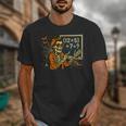 67 Teacher Halloween Skeleton Six Seven Meme Math Unisex T-Shirt, funny design