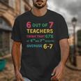 67 Teacher Middle School Teacher 6 7 Overuse 67 Unisex T-Shirt, funny design 67 Teacher Middle School Teacher 6 7 Overuse 67 Unisex T-Shirt, funny design