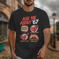 67 History Teacher Teacher 6 7 Overuse '67 Unisex T-Shirt, History Teacher Gifts, funny design 67 History Teacher Teacher 6 7 Overuse '67 Unisex T-Shirt, History Teacher Gifts, funny design