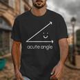 Acute Angle Cute Math Teacher Unisex T-Shirt, funny design Acute Angle Cute Math Teacher Unisex T-Shirt, funny design