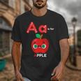 A Is For Apple Pre-K Kindergarten Teacher Student Unisex T-Shirt, funny design A Is For Apple Pre-K Kindergarten Teacher Student Unisex T-Shirt, funny design