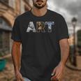 Art Artist Painting Teacher T Shirt Mona Lisa Great Wave For Men Women Unisex T-Shirt, funny design