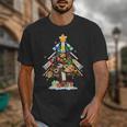 Art Christmas Tree Merry Christmas Artist Art Teacher Unisex T-Shirt, funny design Art Christmas Tree Merry Christmas Artist Art Teacher Unisex T-Shirt, funny design