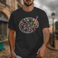 Art Teacher Pumpkin Scary Halloween Costume Men Women Unisex T-Shirt, funny design