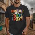 Back To School Hooray It's Art Day Art Teacher Artist Unisex T-Shirt, funny design Back To School Hooray It's Art Day Art Teacher Artist Unisex T-Shirt, funny design