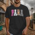 Back To School Teacher Para Preppy Checkered Para Life Unisex T-Shirt, funny design