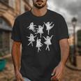 Ballet Ghost Dancer Spooky Dance Teacher Halloween Costume Unisex T-Shirt, funny design