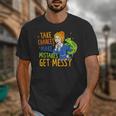 Beauty Teacher Take Chances Make Mistakes Get Messy Unisex T-Shirt, funny design Beauty Teacher Take Chances Make Mistakes Get Messy Unisex T-Shirt, funny design