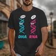 Biology Teacher DNA RNA Student Science Biologist Men Women Unisex T-Shirt, Science Teacher Gifts, funny design