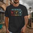 Bruh Science Like Magic But Real Teachers Students Scientist Unisex T-Shirt, Science Teacher Gifts, funny design
