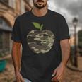 Camo Apple Camouflage Clothing School Student Camo Teacher Men Women Kids Unisex T-Shirt, funny design Camo Apple Camouflage Clothing School Student Camo Teacher Men Women Kids Unisex T-Shirt, funny design