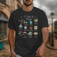 Christmas 12 Days Of Math Math Teacher Xmas STEM STEMS Unisex T-Shirt, funny design Christmas 12 Days Of Math Math Teacher Xmas STEM STEMS Unisex T-Shirt, funny design
