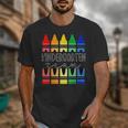 Colorful Crayon Kindergarten Team Tee For Teachers Students Men Women Kids Unisex T-Shirt, funny design Colorful Crayon Kindergarten Team Tee For Teachers Students Men Women Kids Unisex T-Shirt, funny design