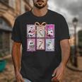 Coquette Bow Spooky Teacher Ghost Halloween Trick Or Teach Unisex T-Shirt, funny design
