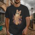 Coquette Music Note Patchwork Ghost Music Teacher Halloween Unisex T-Shirt, funny design Coquette Music Note Patchwork Ghost Music Teacher Halloween Unisex T-Shirt, funny design