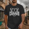 Cougars Teacher Student School Sports Fan Team Spirit Unisex T-Shirt, funny design