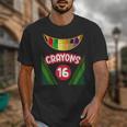 Crayon Box Fun Teacher Student Crayon Squad Halloween 2023 Unisex T-Shirt, funny design Crayon Box Fun Teacher Student Crayon Squad Halloween 2023 Unisex T-Shirt, funny design