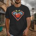 Cute Distressed Super Teacher Superhero Apple Unisex T-Shirt, Super Teacher Gifts, funny design Cute Distressed Super Teacher Superhero Apple Unisex T-Shirt, Super Teacher Gifts, funny design