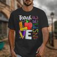 Cute Teach Love And Inspire Men Women Teacher Unisex T-Shirt, funny design Cute Teach Love And Inspire Men Women Teacher Unisex T-Shirt, funny design