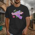 Cute Teacher Shirt 80's 90's Style Retro Old School Teacher For Men Women Unisex T-Shirt, funny design Cute Teacher Shirt 80's 90's Style Retro Old School Teacher For Men Women Unisex T-Shirt, funny design