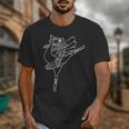 Dancing Turkey Happy Thanksgiving Day Ballet Dance Teacher Unisex T-Shirt, funny design