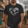 ESL Teacher ESOL Student Cute Heart Shape English Teacher Unisex T-Shirt, Esl Teacher Gifts, English Teacher Gifts, funny design