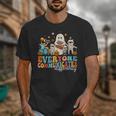 Everyone Communicates Differently Halloween SLP Sped Teacher Unisex T-Shirt, funny design Everyone Communicates Differently Halloween SLP Sped Teacher Unisex T-Shirt, funny design