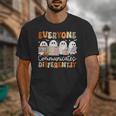 Everyone Communicates Differently Halloween Sped Teacher Unisex T-Shirt, funny design Everyone Communicates Differently Halloween Sped Teacher Unisex T-Shirt, funny design