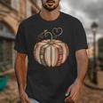 Fall Book Pumpkin Fall Librarians Bookworm Teachers Students Unisex T-Shirt, funny design