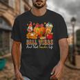 Fall Vibes Costume Teacher Thanksgiving Leopard Gnome Unisex T-Shirt, funny design Fall Vibes Costume Teacher Thanksgiving Leopard Gnome Unisex T-Shirt, funny design