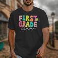 First Grade Team Teacher Back To School 1st Grade Squad Kids Unisex T-Shirt, First Grade Teacher Gifts, funny design First Grade Team Teacher Back To School 1st Grade Squad Kids Unisex T-Shirt, First Grade Teacher Gifts, funny design