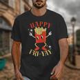 Fun Teacher Happy Fri Yay French Fries Friday Lovers Unisex T-Shirt, funny design