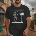 Funny Skeleton Music Teacher I'Ll Wait Until It's Quiet Unisex T-Shirt, funny design Funny Skeleton Music Teacher I'Ll Wait Until It's Quiet Unisex T-Shirt, funny design