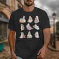 Ghost Book Reading Halloween Books Lover Teacher Kids Unisex T-Shirt, funny design Ghost Book Reading Halloween Books Lover Teacher Kids Unisex T-Shirt, funny design