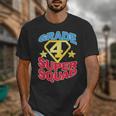 Grade 4 Super Squad Superhero Teacher Team Unisex T-Shirt, Super Teacher Gifts, funny design