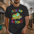 Groovy Field Trip Anyone Happy Field Day For Teachers Kids Unisex T-Shirt, funny design Groovy Field Trip Anyone Happy Field Day For Teachers Kids Unisex T-Shirt, funny design