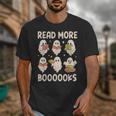 Groovy Halloween Ghost Read More Boooooks Librarian Teacher For Men Women Kids Unisex T-Shirt, Groovy Teacher Gifts, funny design Groovy Halloween Ghost Read More Boooooks Librarian Teacher For Men Women Kids Unisex T-Shirt, Groovy Teacher Gifts, funny design