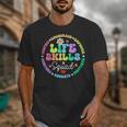 Groovy Life Skills Squad Teacher Special Ed SPED Team Crew Unisex T-Shirt, Groovy Teacher Gifts, funny design Groovy Life Skills Squad Teacher Special Ed SPED Team Crew Unisex T-Shirt, Groovy Teacher Gifts, funny design