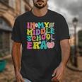 Groovy In My Middle School Era Back To School Teacher Unisex T-Shirt, Groovy Teacher Gifts, funny design Groovy In My Middle School Era Back To School Teacher Unisex T-Shirt, Groovy Teacher Gifts, funny design