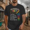 Growth Mindset Teacher Power Of Yet Inspirational Unisex T-Shirt, funny design
