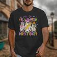 Halloween Floral Ghost Teacher Are You Falloween Directions Unisex T-Shirt, funny design Halloween Floral Ghost Teacher Are You Falloween Directions Unisex T-Shirt, funny design