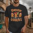 Hangin With My Cookies Gingerbread Men Women Xmas Teacher Unisex T-Shirt, funny design