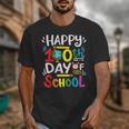 Happy 100th Day Of School 100 Days Of School Teacher Student Unisex T-Shirt, funny design