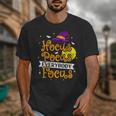 Hocus Pocus Everybody Focus Halloween Teacher Men Women Kids Unisex T-Shirt, funny design