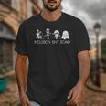Inclusion Isn't Scary Slp Halloween Sped Teacher Ghost Mummy Unisex T-Shirt, funny design Inclusion Isn't Scary Slp Halloween Sped Teacher Ghost Mummy Unisex T-Shirt, funny design