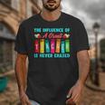 THE INFLUENCE OF A GREAT TEACHER IS NEVER ERASED Teaching For Men Women Girls Kids Unisex T-Shirt, funny design