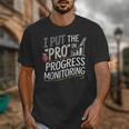 Intervention Teacher Progress Monitoring Intervention Unisex T-Shirt, funny design
