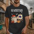 It's A Bootiful Day To Make Art Groovy Art Teacher Halloween Unisex T-Shirt, Groovy Teacher Gifts, funny design It's A Bootiful Day To Make Art Groovy Art Teacher Halloween Unisex T-Shirt, Groovy Teacher Gifts, funny design